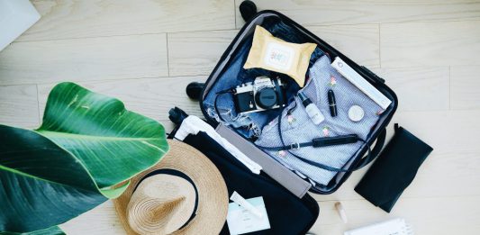 Koffer packen für die Kreuzfahrt