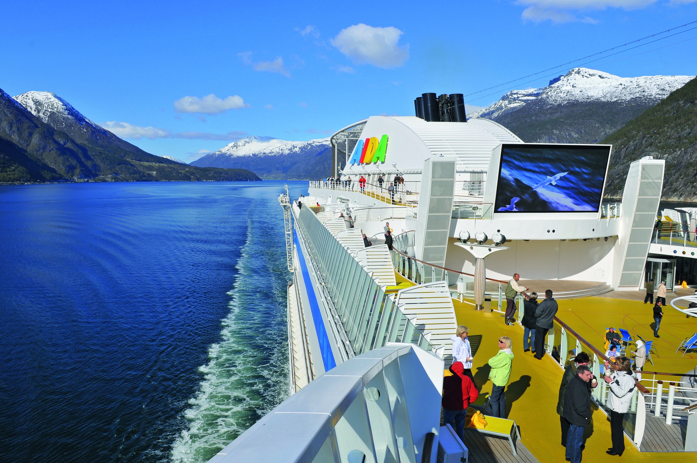 AIDAluna in Norwegen