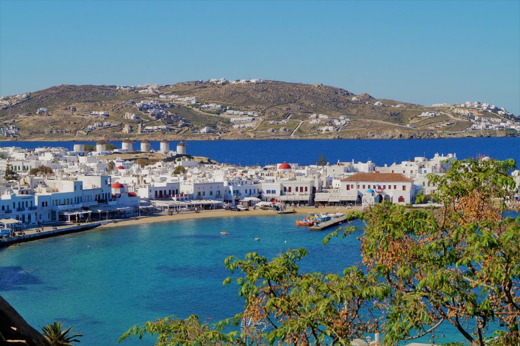 Küste von Mykonos