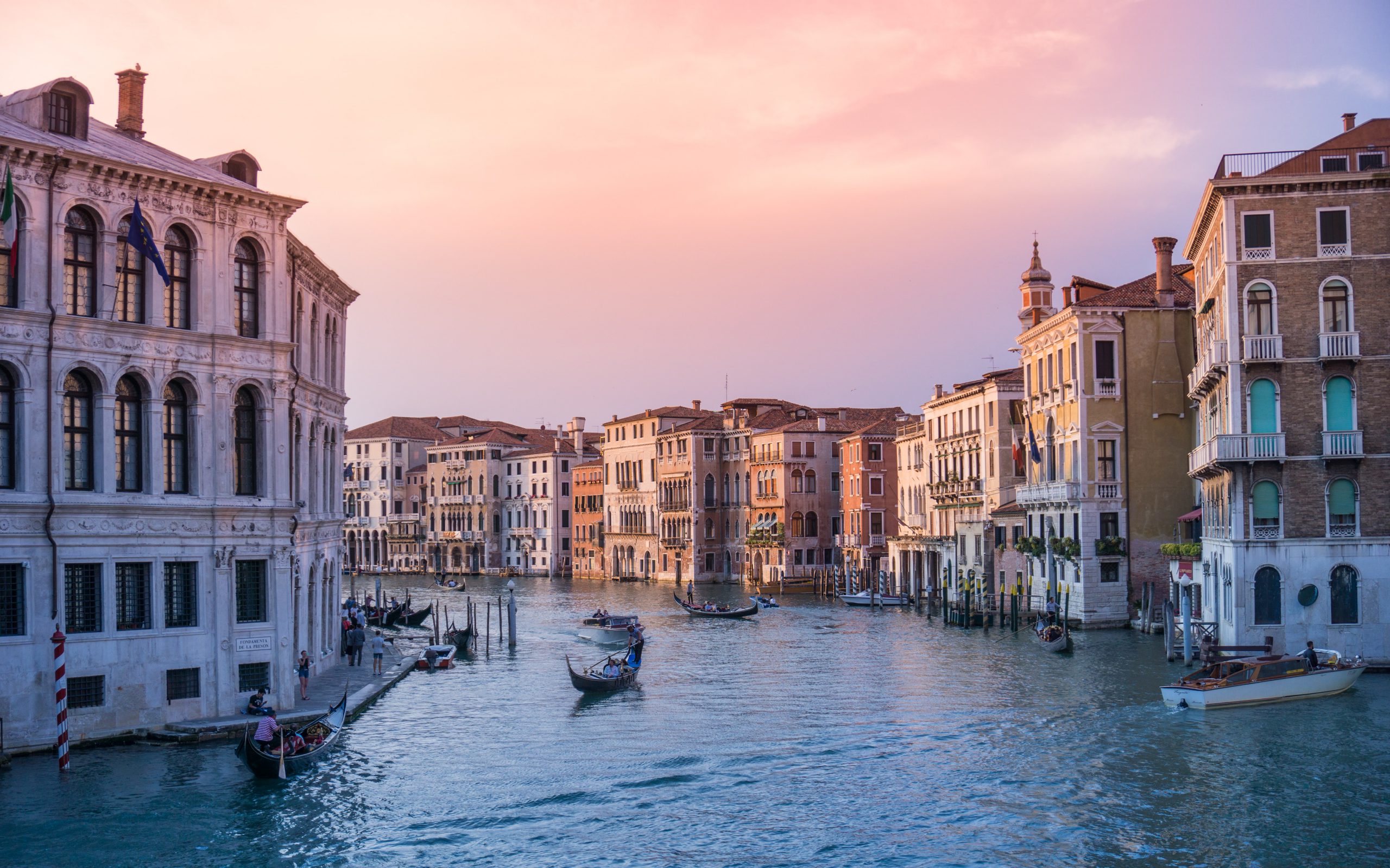 Kanal in Venedig 
